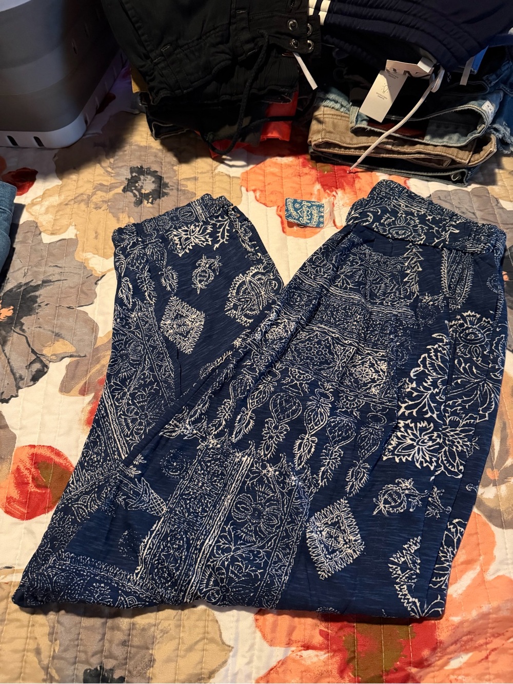 NWT Free People Good Juju Harem Drop Crotch Pants